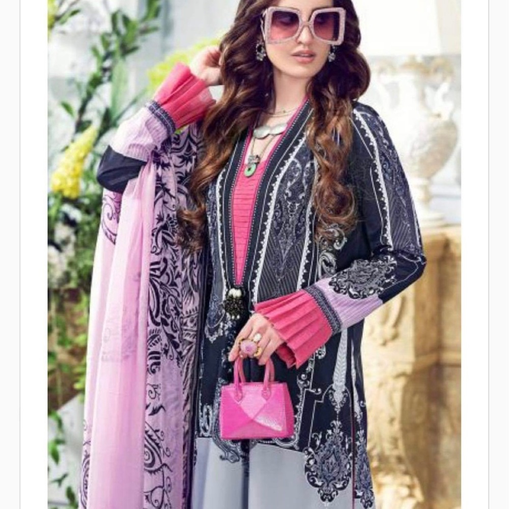 Pakistani Gul Ahmed silk 3 piece